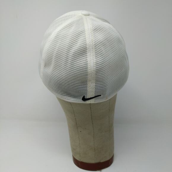 Nike FlexFit North Texas Mean Green White Embroidered Logo Swoosh - Picture 8 of 11